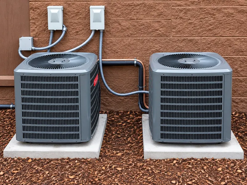 Air conditioning installation
