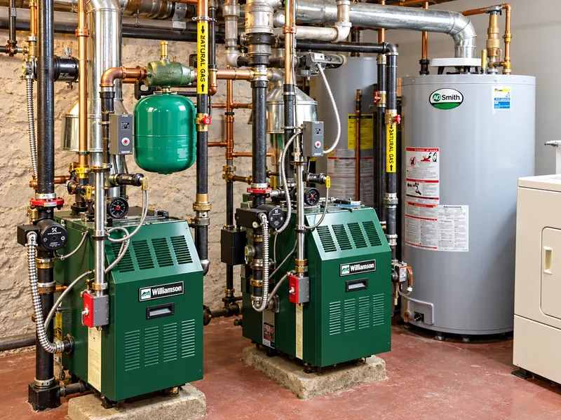 Heating system installation