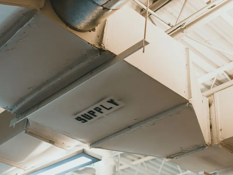 Duct cleaning work